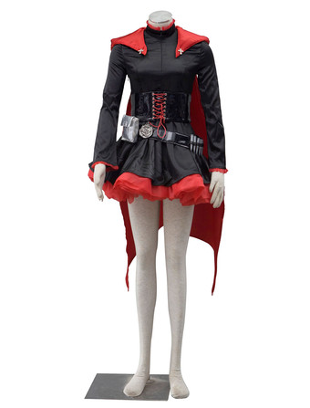 Halloween Disfraz Carnaval RWBY Ruby Rose Disfraz de Halloween Cosplay Carnaval