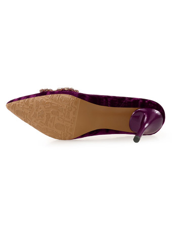 ハイヒール ポインテッドトゥ パンプス ブルー 9cm ラインストーン 女性用イブニングパンプス ピンヒール 無地 シューズ ハイヒールシューズ 結婚式 二次会 通勤用 仕事 キャバ 卒園式 卒園式 レディース靴