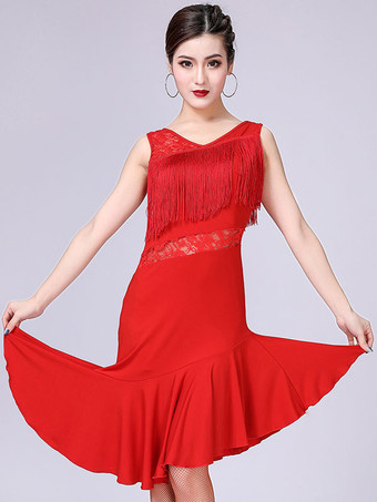 レッドラテンダンス衣装 パープル ダンス 衣装 コスチューム 社交ダンス 女性用 パフォーマンス コスチューム ラテンダンサー ミルクシルク 大人用