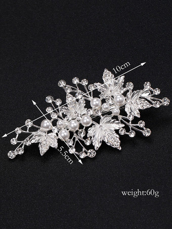 Coiffure de mariée accessoire de cheveux mariage