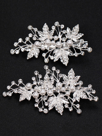 argent Coiffure de mariée accessoire de cheveux mariage