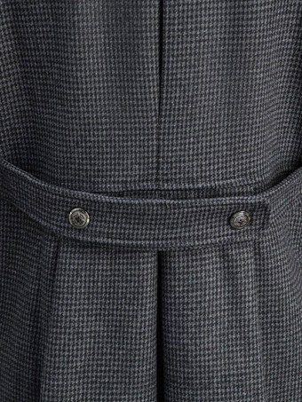 人のための灰色のビンテージコートの倍のブレストの貴族の家のレトロの衣裳ハロウィン