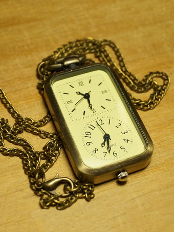 男性のための金髪のヴィンテージアクセサリー貴族のレトロな懐中時計ハロウィン