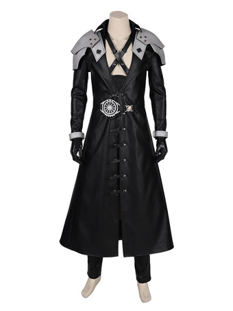 Final Fantasy Cosplay Sephiroth FF VII Remake Costumes Noir Sephiroth Jeu Cosplay Costumes