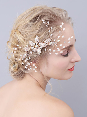 花嫁のための結婚式のかぶとの櫛の金属のヘアアクセサリー