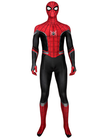 レッド スパイダーマンスタークスーツキャプテンアメリカシビルウォーコスプレジャンプスーツライクラスパンデックスマーベルフィルムコスプレタイツ
