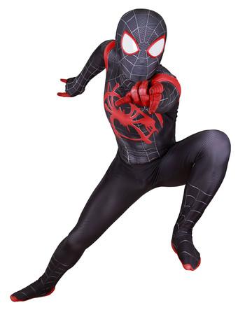 Traje Cosplay de Homem Aranha Avançado Lycra Spandex Adultos Marvel PS4 Jogo  Traje Cosplay Gatos - Costumeslive.com