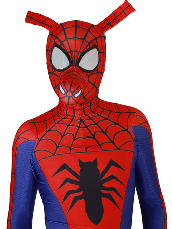スパイダーマンスーツ　レッド　ピッグ　ジャンプスーツジャンプスーツ　マーベルコミックフィルム　コスプレ衣装　ハロウィン　パーティー衣装　子供用　大人用　全身タイツ