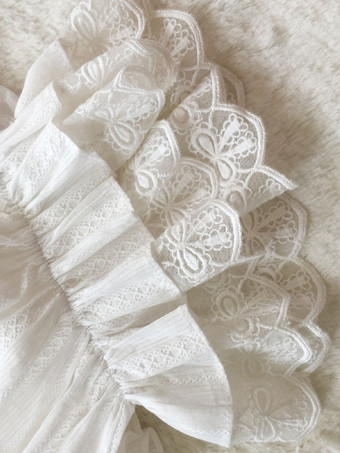 スウィートロリータブルマーズジャカードルースホワイトロリータショーツ