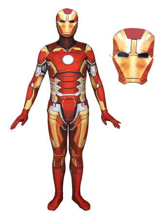 Halloween Iron Man Cosplay-Overall Marvel Comics Cosplay Custome Fasching Kostüm
