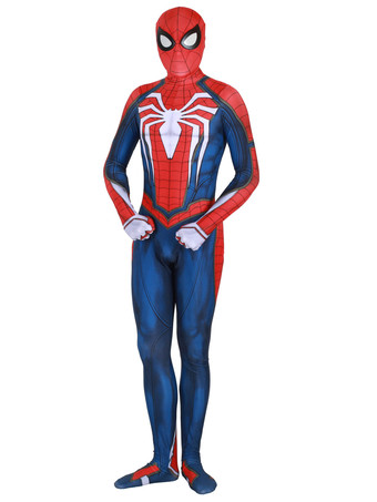 Marvel Comics Spider Man Advanced Anzug Cosplay Kostüm Roter Film Lycra Spandex Overall Trikot Marvel Comics Cosplay Kostüm