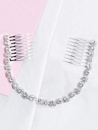 Accessoires de cheveux en métal pour peigne