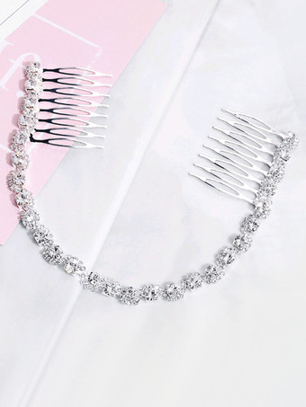 Accessoires de cheveux en métal pour peigne