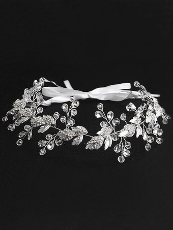 Coiffure de mariage Accessoires de cheveux de feuille de métal