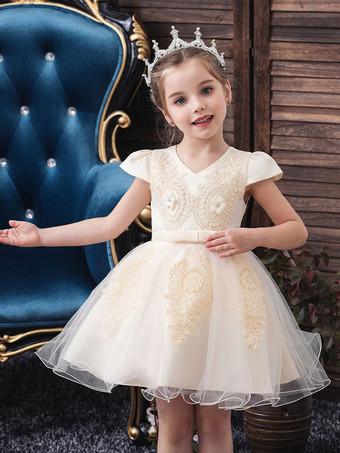 Milanoo flower outlet girl dresses