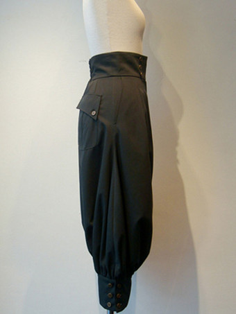 ゴシックロリータパンツグ ロメット ロップドロリータパンツ ブラックク