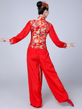 女性用中国民族舞踊衣装 アジアのヤンコ衣装 唐装ダンス