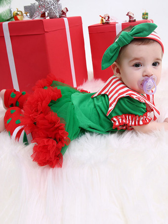 サンタコスプレ衣装 女性用 レッド 髪飾り ドレス クリスマス 子供用 コットン コスチューム ホリデーコスチューム