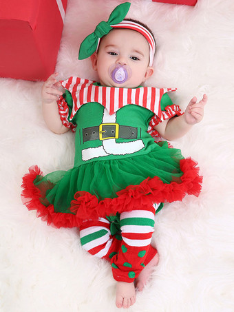 サンタコスプレ衣装 女性用 レッド 髪飾り ドレス クリスマス 子供用 コットン コスチューム ホリデーコスチューム