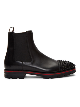 bottines homme cloutées
