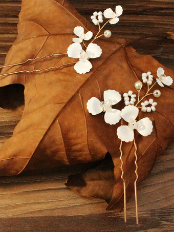 Accessoires de cheveux en métal accessoire de coiffe de mariage pour la mariée