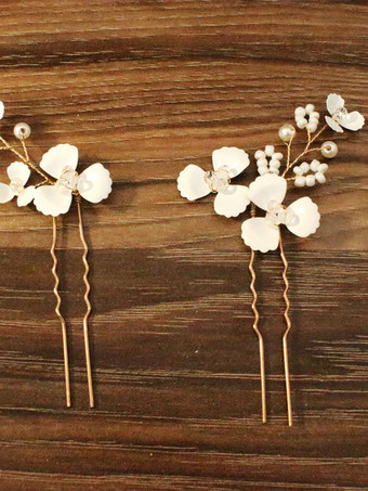 Accessoires de cheveux en métal accessoire de coiffe de mariage pour la mariée