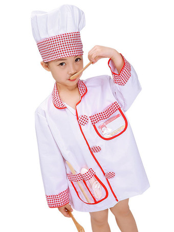 Carnival Baker Kids Cosplay Polyester Set Kids Cosplay Costumes Déguisements Halloween