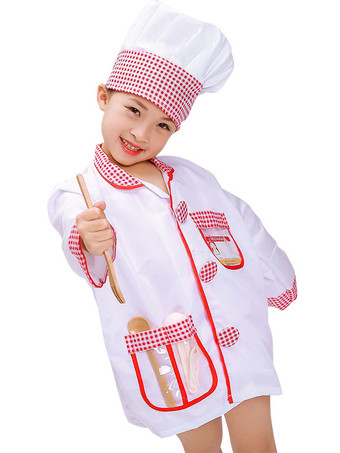 Carnival Baker Kids Cosplay Polyester Set Kids Cosplay Costumes Déguisements Halloween