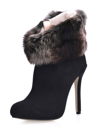 bottines moumoute femme