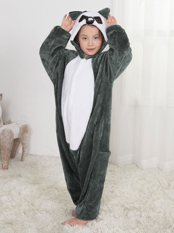 サル 着ぐるみ 子供用 暗い茶色 ラクーン 着ぐるみ パジャマ フランネル マルディグラ プラスサイズコスチューム ジャンプスーツ 仮装 余興 コスプレ衣装 ハロウィン イベント 着たままトイレができる コスチューム コスチューム