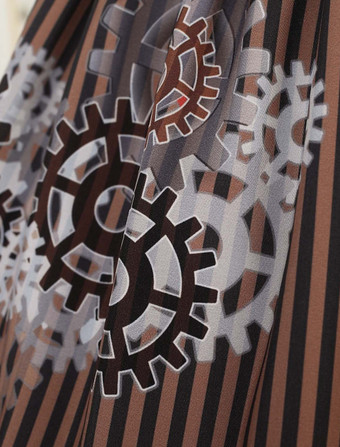 甘いロリータスカート　2025　ブラック　ウィンターギアード　スチームパンクSKロリータスカート　アイドル衣装