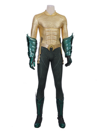 Costume cosplay di Aquaman Arthur Curry Movie Halloween
