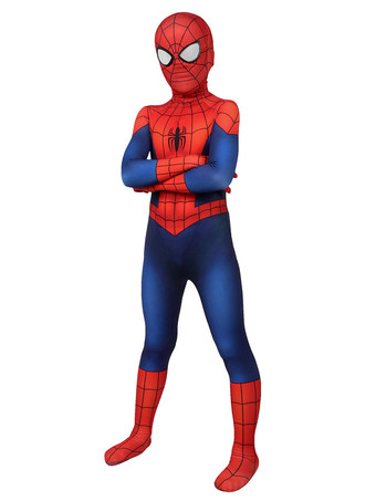 スパイダーマンコスプレスパイダーマンライクラスパンデックストゥールレッドフィルムマーベルコスプレコミック