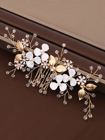 Accessoires de cheveux de mariée en métal