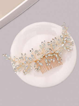 Accessoires de cheveux de mariée en métal