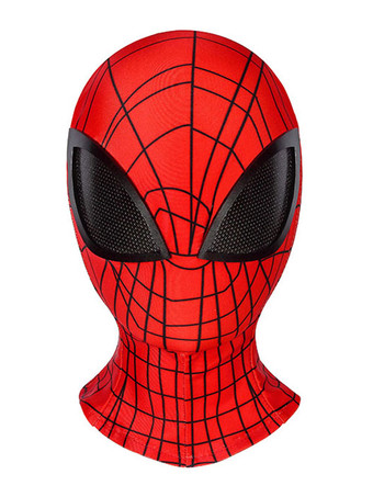 スーペリア スパイダーマン ブラック レッド コスプレ ジャンプスーツ ライクラスパンデックス マーベルコミック コスチューム