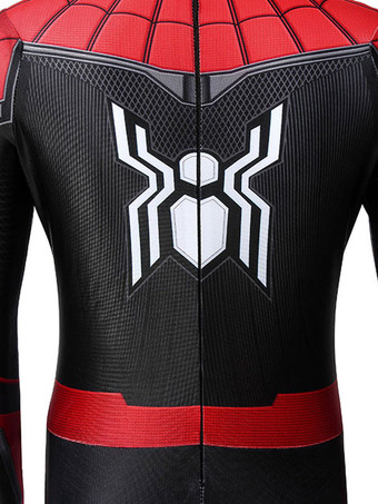 マーベルコミックスパイダーマン：ファーフロムホームコスプレピーターパーカーキッドライクラスパンデックスコスプレジャンプスーツ
