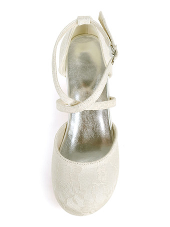 フラワーガールシューズアイボリーレースパーティーシューズキッズ