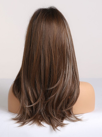 前髪/フリンジレーヨンシックなレイヤードショート合成ウィッグウィッグ