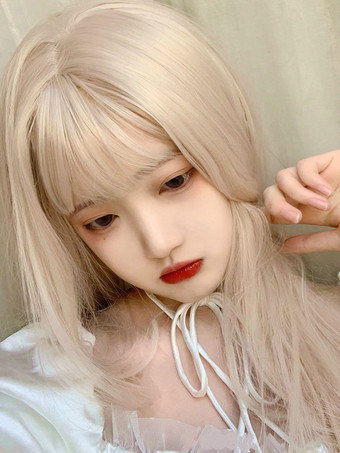 ロリータウィッグロング 甘い 耐熱繊維 ロリータヘアウィッグ
