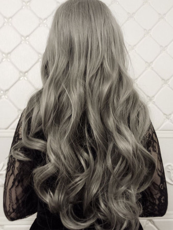 ロリータウィッグロング耐熱繊維波状ロリータヘアウィッグ