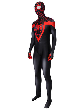 究極のスパイダーマンコスチュームマイルズモラレスマーベルコミックスーパーヒーローコスプレキャットスーツ