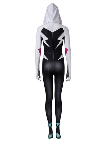 マーベルコミックスパイダーマンイントゥザスパイダーバースグウェンステイシーキャットスーツマーベルコミックコスプレコスチューム