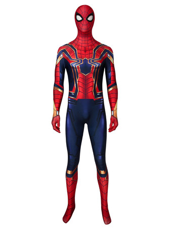レッドホームアイアンスパイダーマーベルコミックコスプレ衣装から、スパイダーマンファー