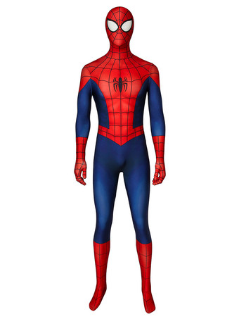 レッドマーベルコミックスパイダーマンコスプレ衣装