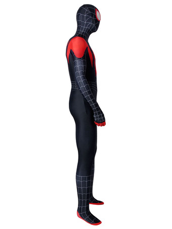 スパイダーマンマイルズモラレスコスプレジャンプスーツマーベルコミックススーパーヒーローコスプレコスチューム大人用