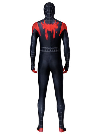 スパイダーマンマイルズモラレスコスプレジャンプスーツマーベルコミックススーパーヒーローコスプレコスチューム大人用