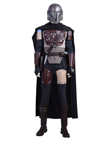 Halloween Star Wars The Mandalorian Costumes Cosplay Outfit Halloween