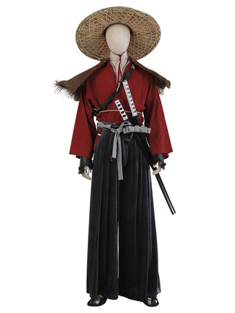Halloween Fantasma de Tsushima Jin cosplay traje