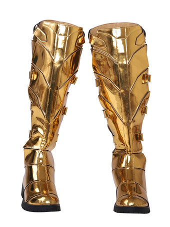 DC Wonder Woman 1984 Diana Prince Armor Golden Shoes Cosplay Boots